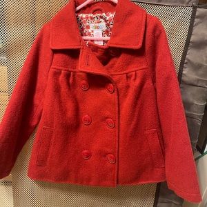 Toddler wool pea coat